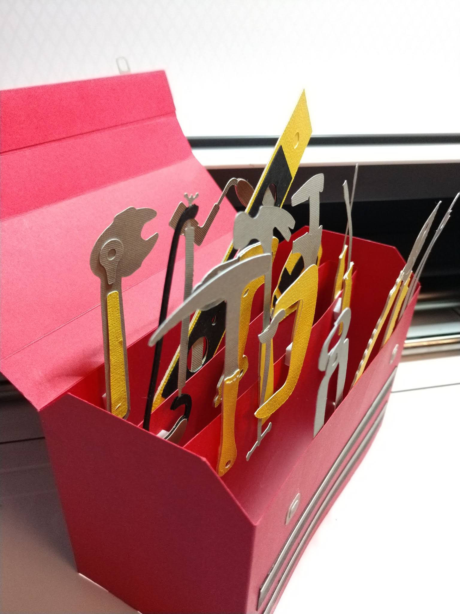 Toolbox from the left side