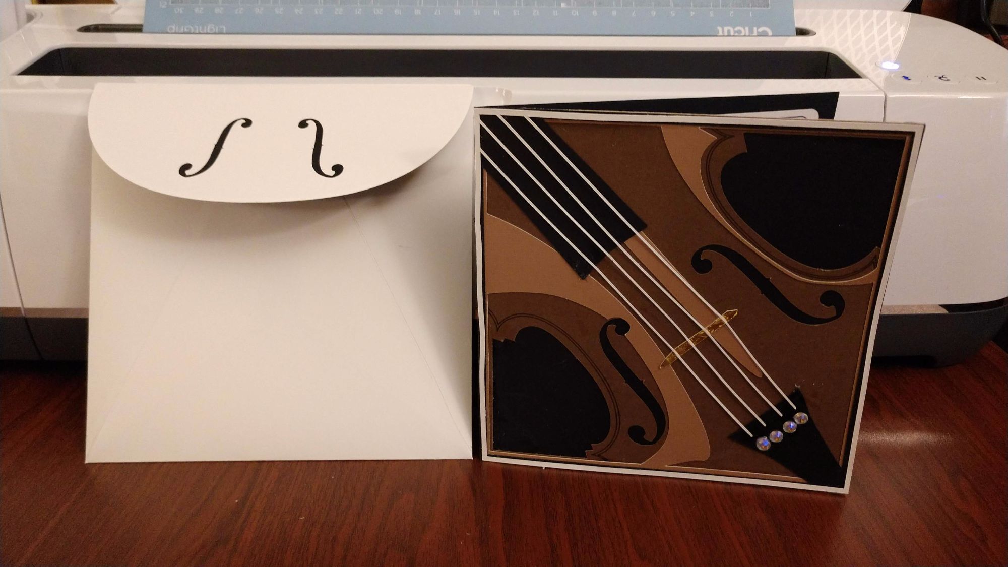 Violin card
