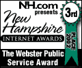 My NH Internet Award -- Third Place!