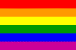 Gay pride flag