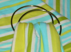 Broken craft ring on a sling