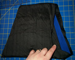 Fleece padding inside underpieces