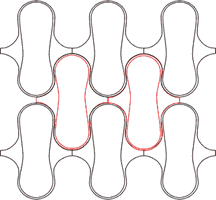 Tessalating pad pattern!